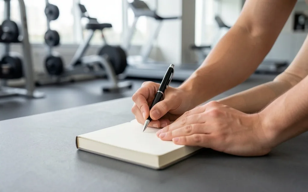 Journal d'entraînement minimaliste